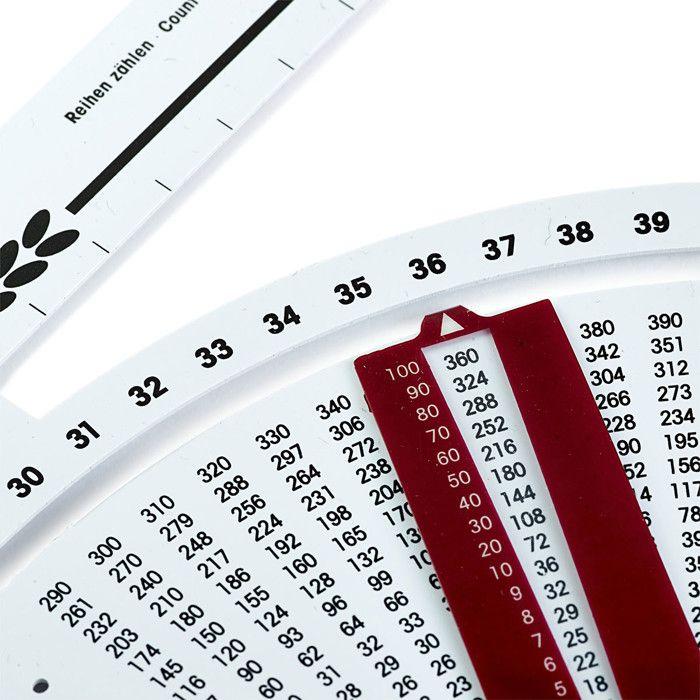 Calculateur de Tricotage - PRYM - Blanc et Violet Foncé - Cadre à Compter