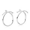 Internet celebrity jewelry stall new earrings European and American circles exaggerated earrings niche temperament Internet celebrity earrings