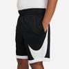 Nike Dri-FIT Color Block Logo Print Lace-Up Basketball Shorts Kids Shorts Black DM8186010