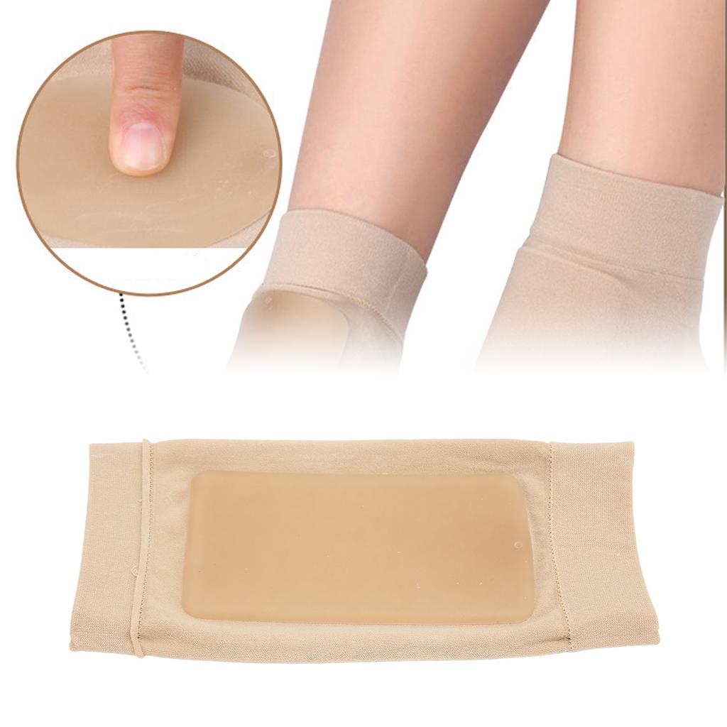 Achilles Heel Sleeve Protection Soft Unisex Padded Compression Gel Sleeve for Bursitis Tendonitis