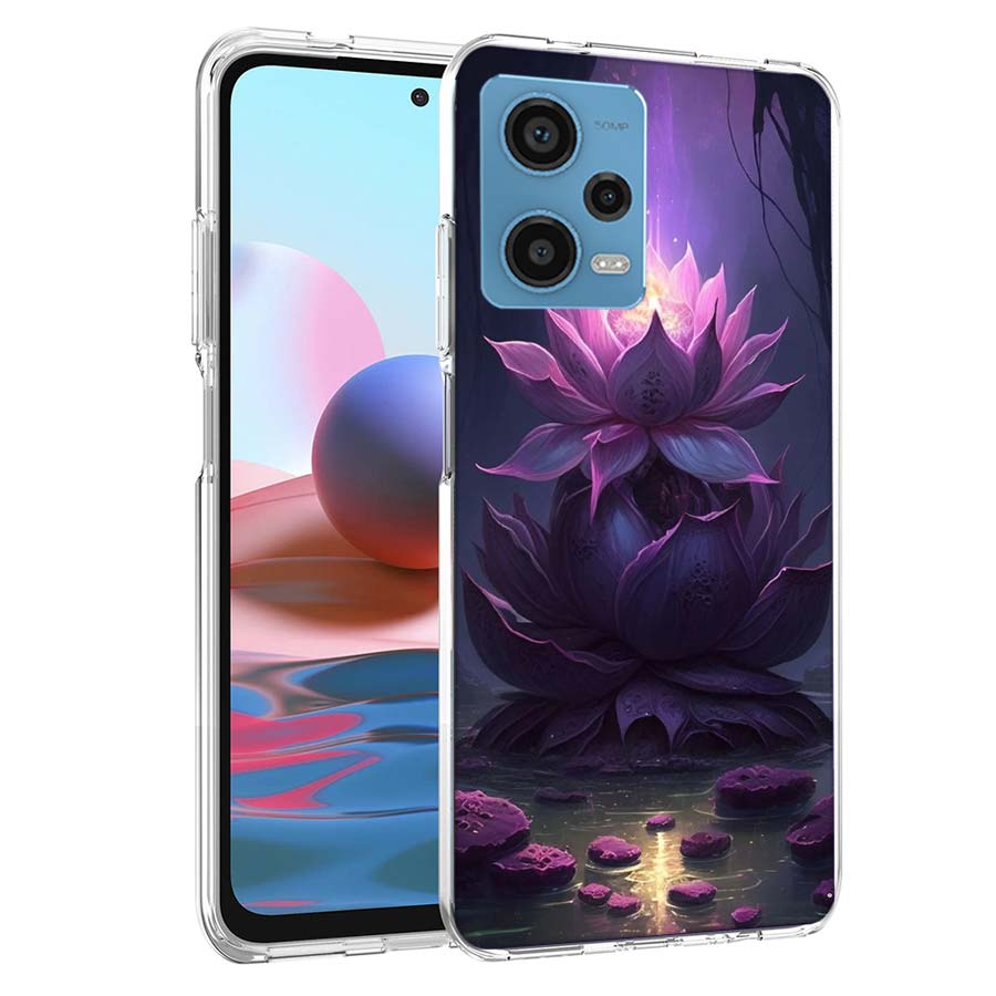 

Буддийский Огненный Лотос Чехол для Телефона Для Redmi Note 13 12 14 15 Pro Plus 13R 11 11T 11E 11S 10 Pro 10S 9 9S Чехол Cell Прозрачный ТПУ Capa Redmi Note 12 Pro 5G