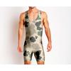 Mens Wrestling Suit One-piece Swimsuit Gym Workout Sports Lightweight Sweat-Absorbing Weightlifting Training