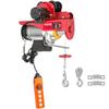 800Kg/1700Lbs Electric Trolley Hoist 1300W Electric Hoist Winch Double 12M/40Ft , Electric Hoist Electric Forklift Steel Pallet Holder Lever Garage