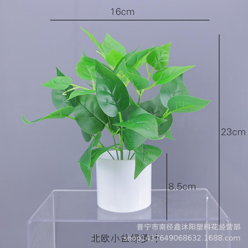 Artificial Pothos Plant Decor Living Room Office Indoor Home Decoration Fake Greenery