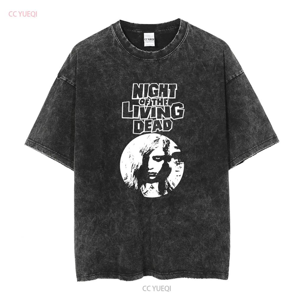 Vintage Night Of The Living Dead Movie T Shirt XLarge vintage Washed Stretched designer clothes Versatile Unisex