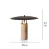 Nordic Art Designer Bedside Table Lamp for Living Room or Bedroom Decor