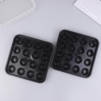 16/22 Grids Billiards Tray Portable Billiard Balls Tray For Pool Halls For Billiards Parlor Billiard Ball Storage Organizer