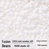 2.6mm High-Quality Fuse Beads Refill Pack: Black, White, Transparent, Red, Skin Colors