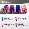 Tonra Crystal Shift Knob Shift Knob Universal Adapter M8 M10 M12 45x100mm 190g MT AT Car Twist Pink X Purple