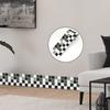 240cm Length Luxury European Style Skirting Corner Wall Sticker Bathroom Office Glass Waist Line Home Decor Waterproof Floor Waveguide Art Wallpaper