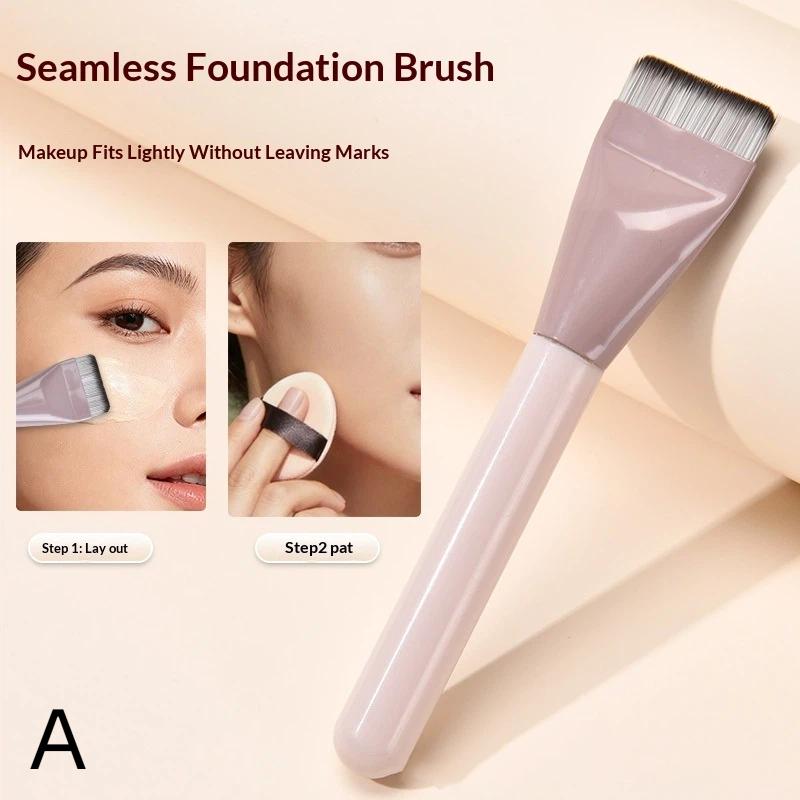 Foundation Brush +Makeup Palette + Black Powder Puff Set Foundation Cream Mixing Tool Nail Art Makeup Cosmetic Kits