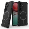 Für Samsung Galaxy S26+ Magnetische Hülle Wellige Textur Wärmeableitung TPU + PC Handy-Rückseite