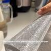 5Pcs Fuse Beads Silver Glitter Baking Cloth Strawberry Beads Heat-resistant Paper  Fusion Beading
