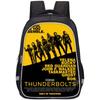 Student Thunderbolts Backpack Ergonomic Zippers And Shockproof Base For Teens