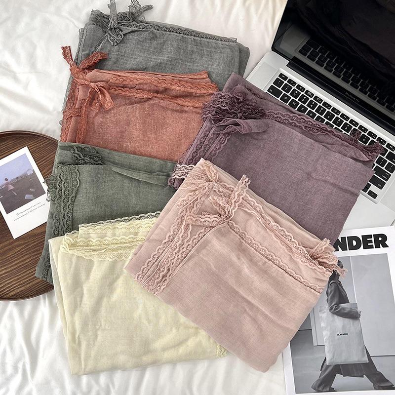 Scarf women's winter high-end sense new linen versatile cotton and linen fashion scarf scarf scarf shawl silk scarf