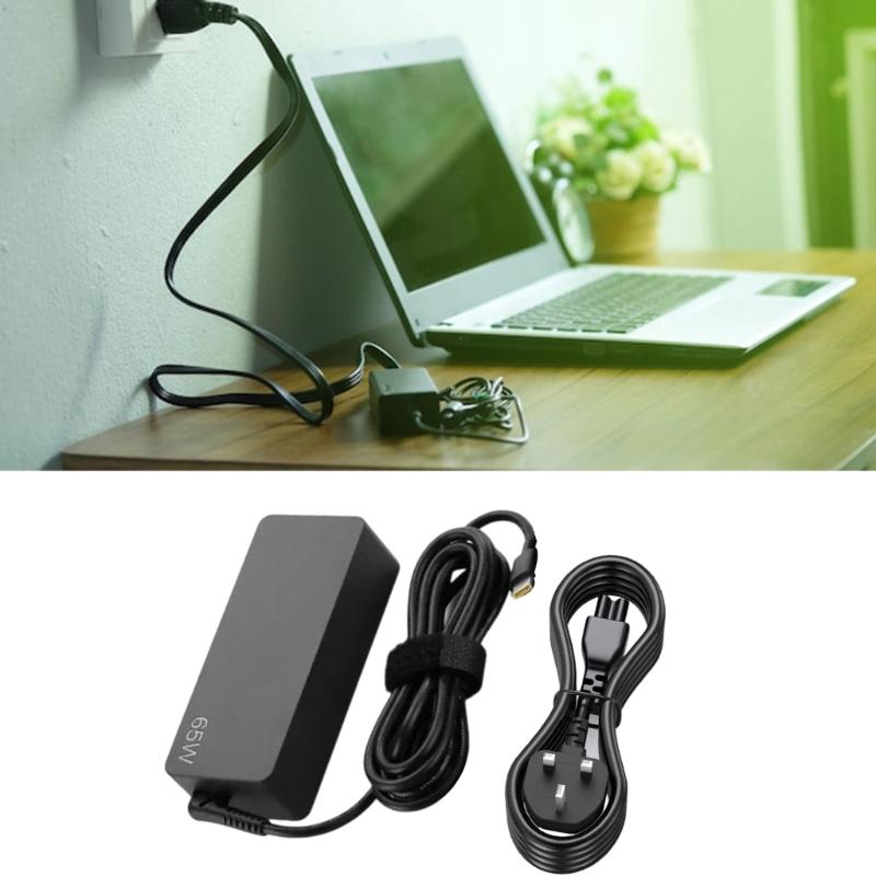 20V 3.25A 65W Adapter Chargers for AIR14/AIR15/14ITL 2021/E14/E15/E480 E485/E580/E490/K4-IML Laptop Power Supply Cord