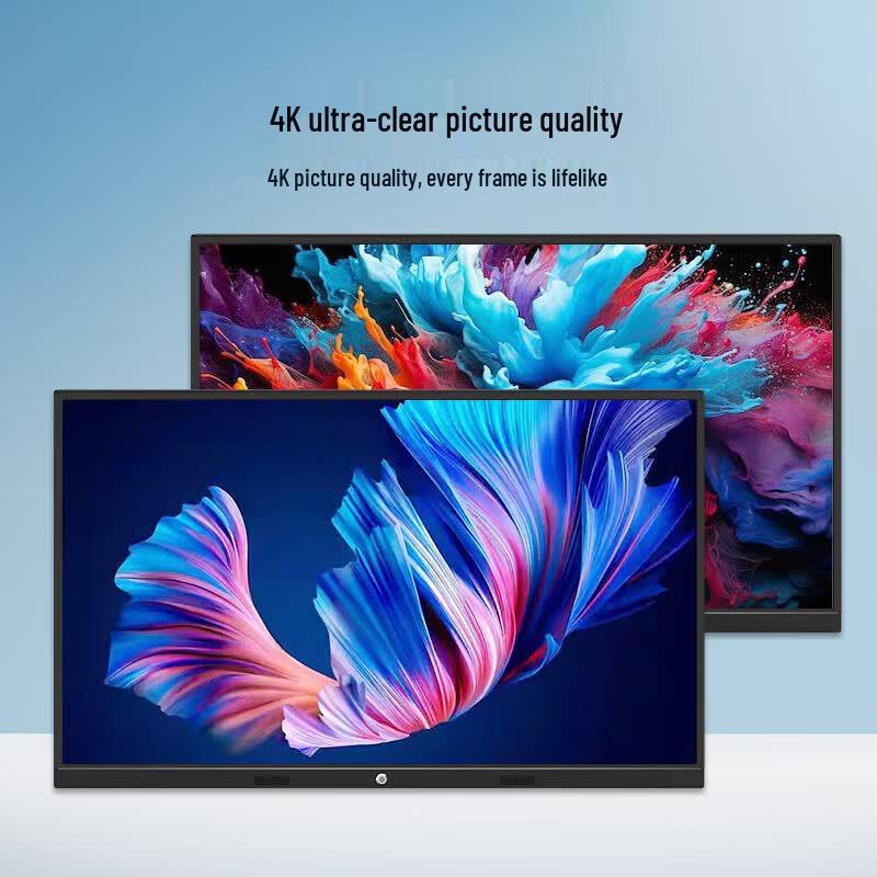 Zhiye 55" Interactive Flat Panel with Dual OS & Mobile Cart (CN version)