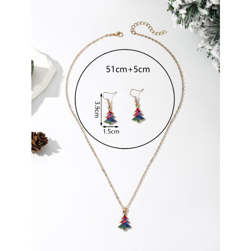Hot Sale Christmas Ornaments, Creative Staff Snowflake Socks Snowman Christmas Tree Jewelry Holiday Set