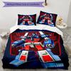 3pcs Transformers Bedding Set Duvet Cover Closure Includes 1 Duvet Cover & 2 Pillowcases, Soft and Comfortable for All Seasons.