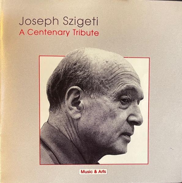

CD SZIGETI - Centenary Tribute CD720 Music & Arts 1992 Japan Classical Used