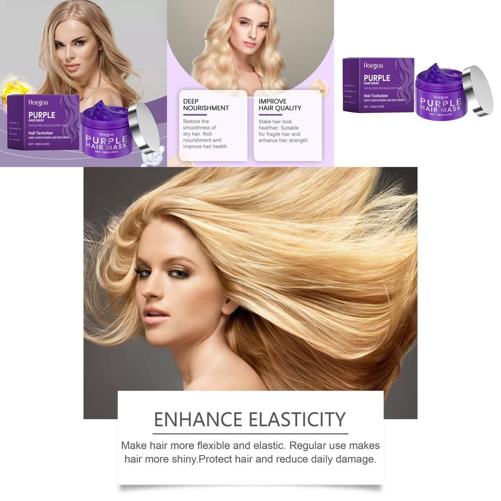 Hoegoa Keratin Hair Mask For Deep Moisturizing And Nourishing Dry Damaged Hair