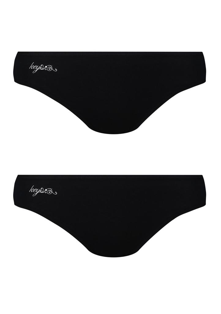 Figi damskie (2 pack) z koronką na pośladkach LPN 010
