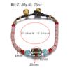 Ethnic Nature Stone Nepal Copper Beads Bracelet Women Men Vintage Tibetan Buddhist Mantra Hand Prayer Wheel Bracelets Zircon