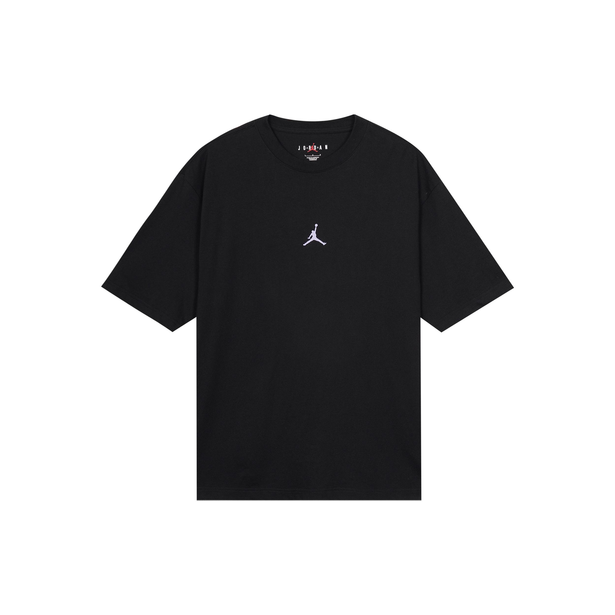 Air Jordan Dongdan 1985 Logo Printing Tee Black Men s FD6555-010 M