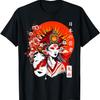 Geisha Kimono Cherry Blossom Sakura T-Shirt