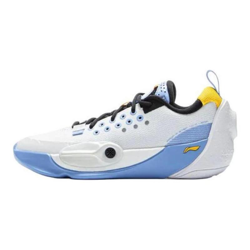 Li-Ning YOUNG WADE ALL CITY 13 kids low-top basketball shoes white blue lightweight comfy YKBV010-3 40