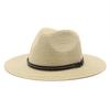 Straw Hat Men'S And Women'S Beach Hat Outdoor Seaside Sun Visor Jazz Hat