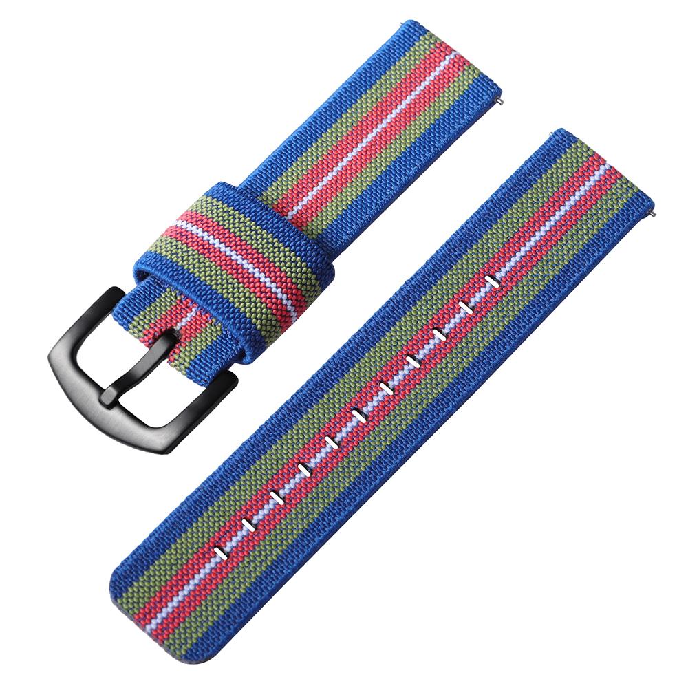 18mm 20mm 22mm 24mm Universal Nylon Watch Band for Omage Watch Canvas Sport Strap for Men Women Wristband Quick Release Bracelet