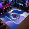 Crystal Velvet Rug Rangers FC Print Custom Name Text Floor Mat Home Decor