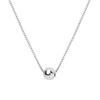 Korean Minimalist Geometric Small Ball Necklace Trendy Simple Temperament Collarbone Chain Ins Thin Neck Chain
