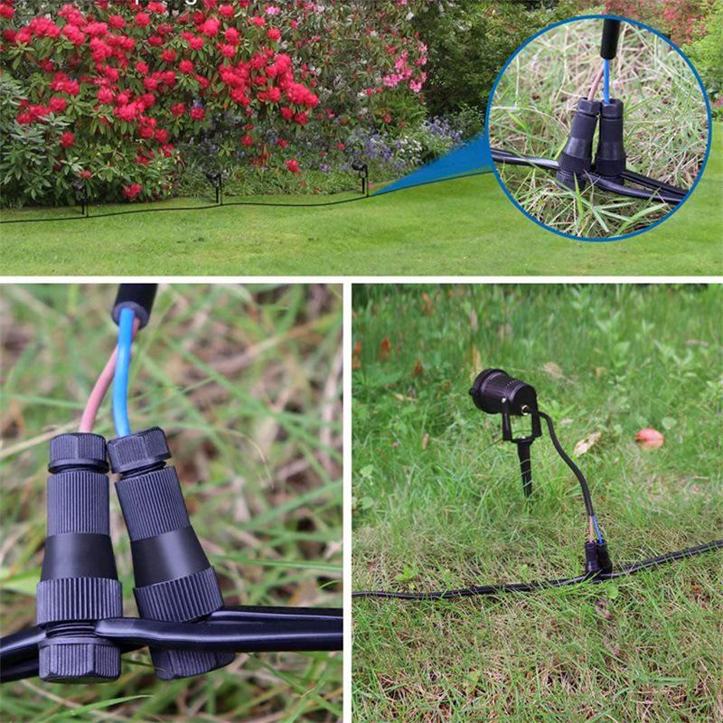 9W Low-Voltage 12V Outdoor COB Garden Pathway Light
