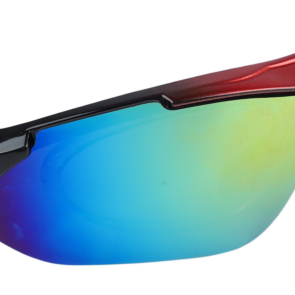 Sports Sunglasses with 4 Spare Lens Sports Cycling Driving Sun Glasses for Fishing Travelling