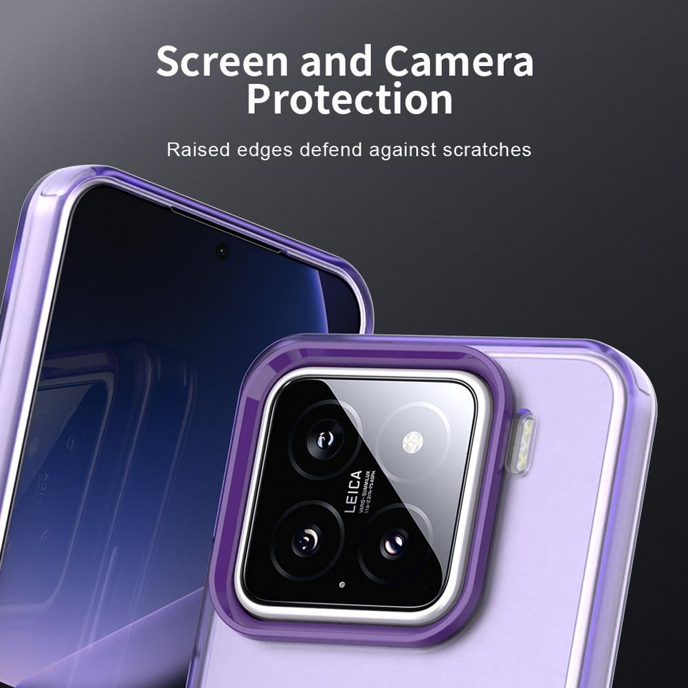 Frosted Translucent Candy Colorful Case For Xiaomi 15 Ultra Mi15 Pro xiaomi 14T Pro 14 ultra 14 pro Camera Protection Cover