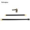 Golden Black Dragon Head Walking Cane Fashion Decorative Walking Stick Cosplay Cane Knob Crosier Performance Stage Cane 93cm