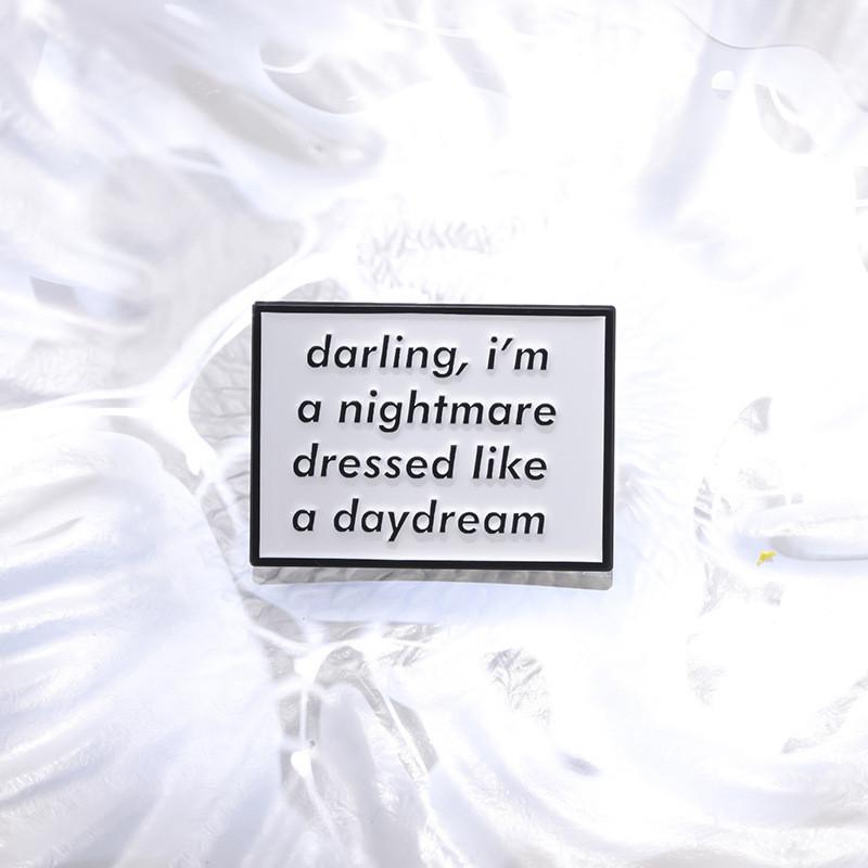 Unique Brooch Lettering With Stylish Design And Elegant Finish For Unisex Wear 2024 In