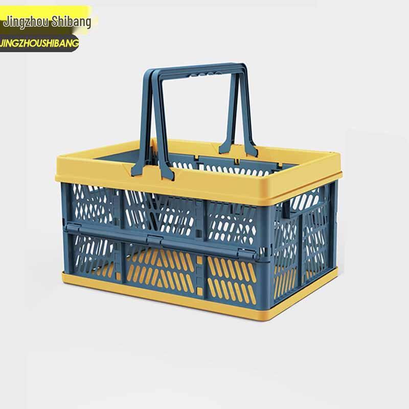 Foldable Plastic Shopping Basket