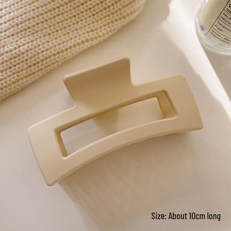 High-End Large Metal Claw Hair Clip for Women - Elegant Updo Accessory