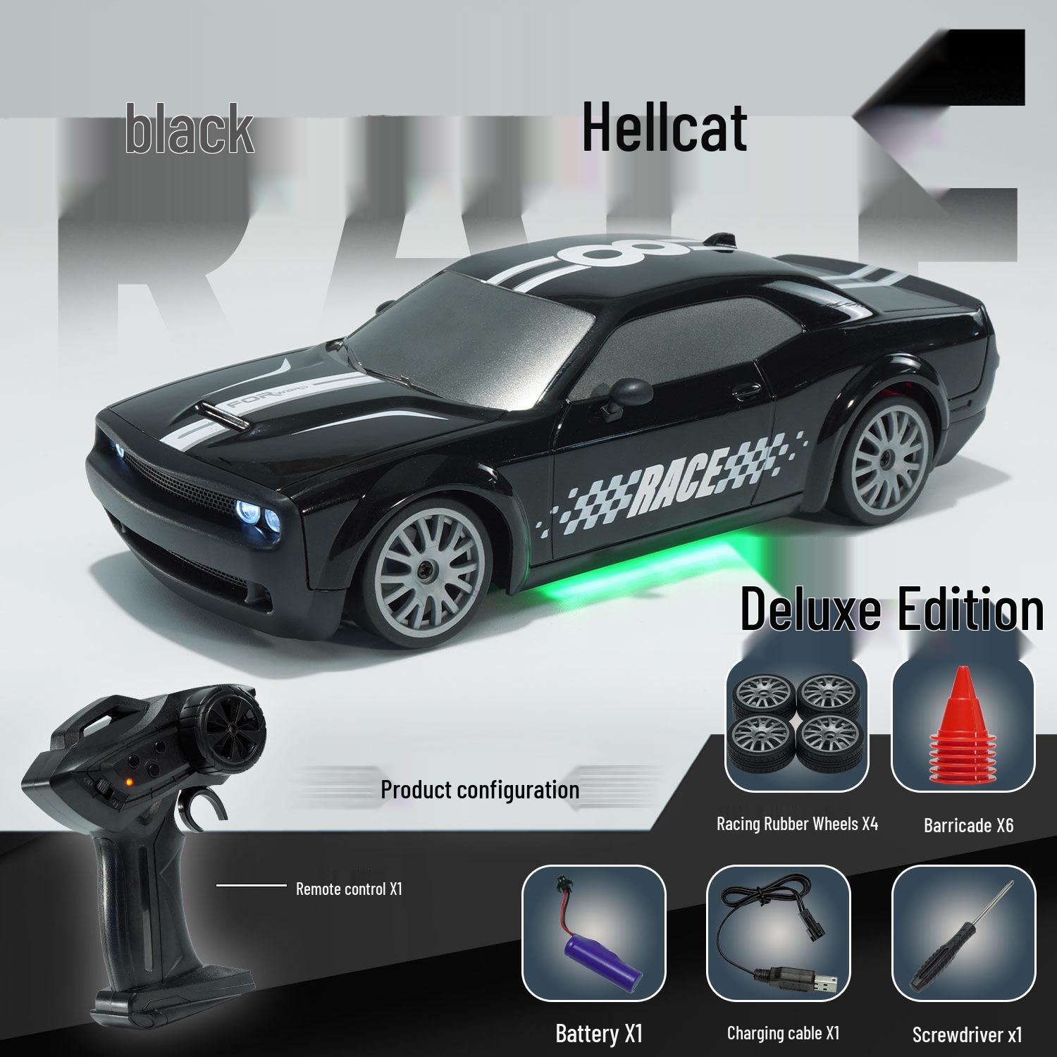 

Wenbeifeng Радиоуправляемая Дрифтовая Трюковая Машина - 2.4G Полноприводная Гоночная Игрушка Single Battery Set