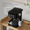 For Professional Electric Espresso Coffee Machine Semi-Automatic Brew System 20Bar Visible Water Tank Easy Clean Household