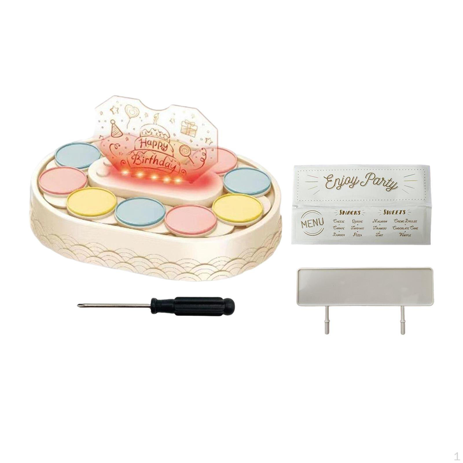 

Автоматическая вращающаяся подставка для кексов Degree Plate Display with Screwdriver