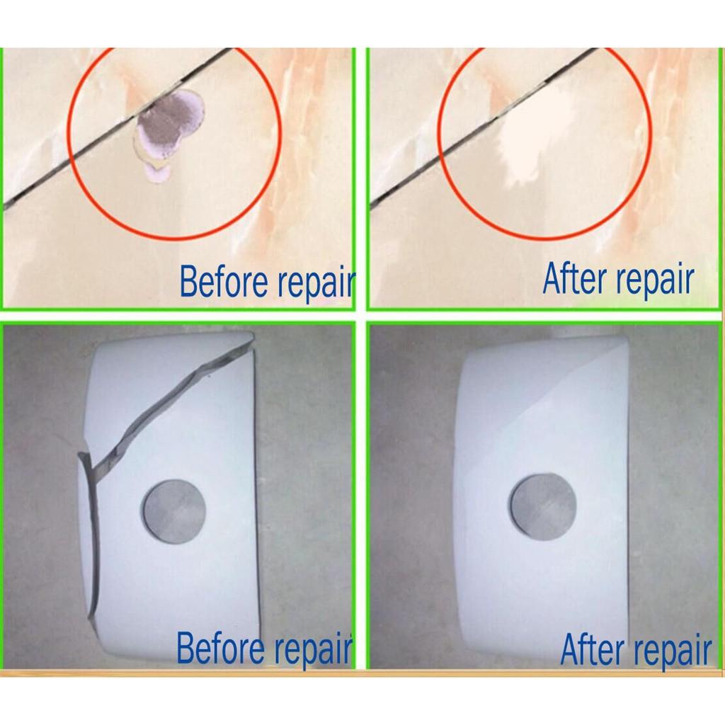 Buy Tile Repair Agent Ceramic Paste Tile Glue Strong Adhesive Toilet
