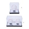 Acrylic Square Baseball Holder Clear Display Box Baseball Display Case Autographed Baseball Clear Display Case