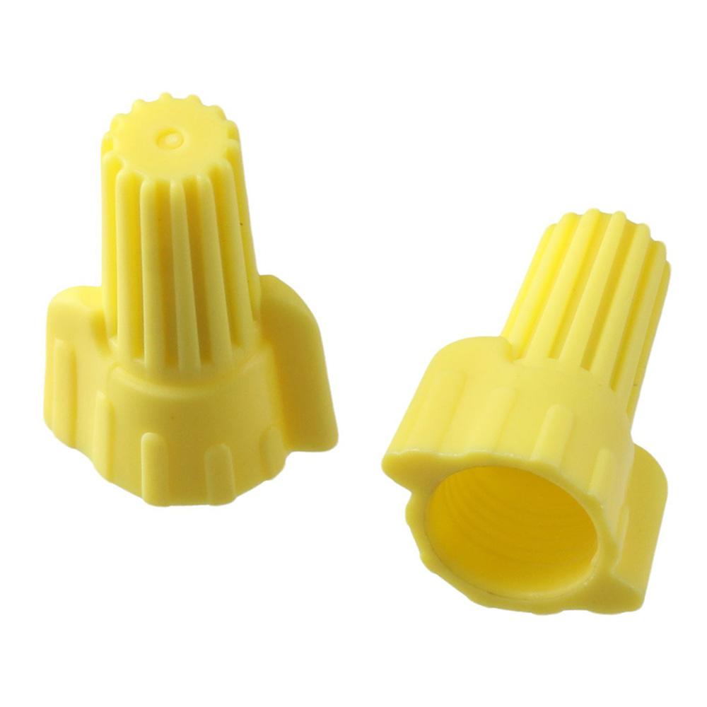 100pcs HP11 Wire Nuts PVC Connect Ribbed Electrical Wiring  Electrical Wiring