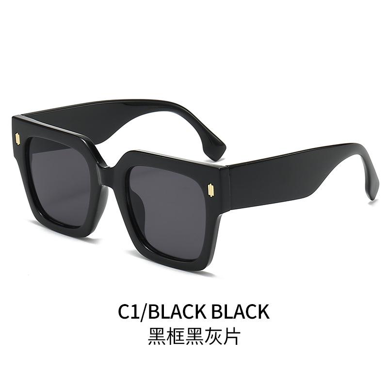 Trendy Square Sunglasses for Women & Men Fashionable UV Protection Glasses Stylish Shades for Sun Protection Must-Have Eyewear