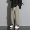 Ice Silk Men's Sports Pants 2024 - Summer Loose, Thin, Casual, Quick-Drying, Wide-Leg Straight Pants for Boys