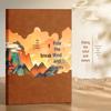 Guochao A5 Custom Logo Engraved Notebook - School Graduation Souvenir Diary